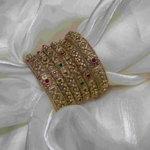 Regal Rajwadi Lightweight Openable Bangles Set