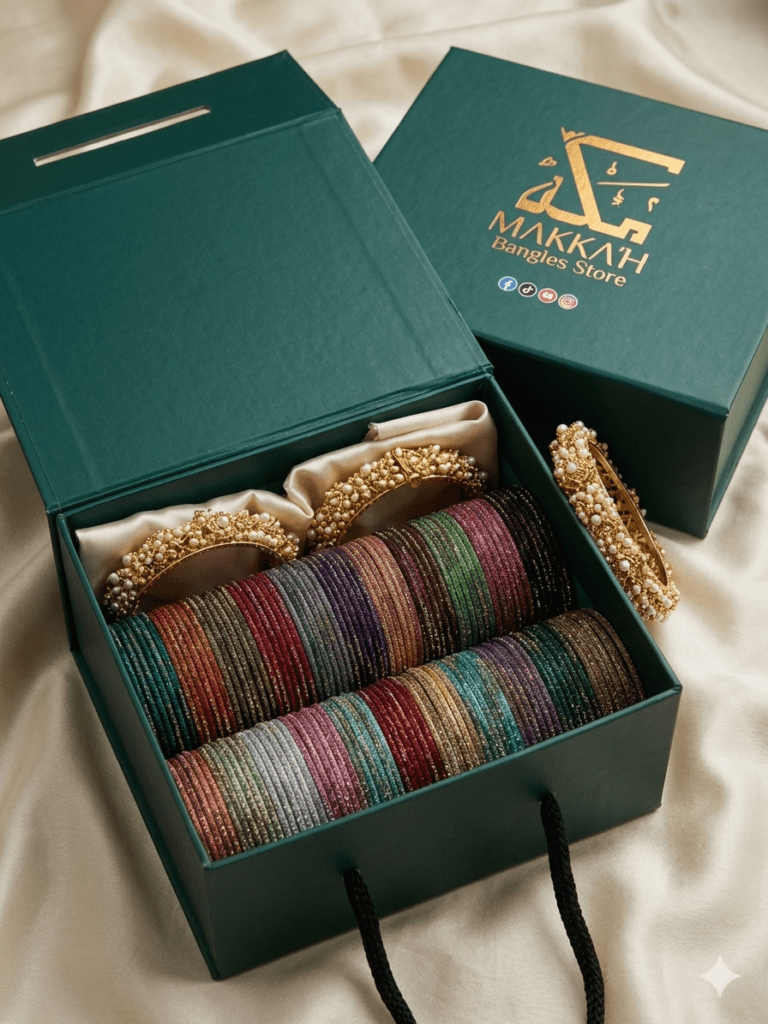 Deal 6 – Royal Wedding Luxe Bangle Set (Gold & Pearl Edition)
