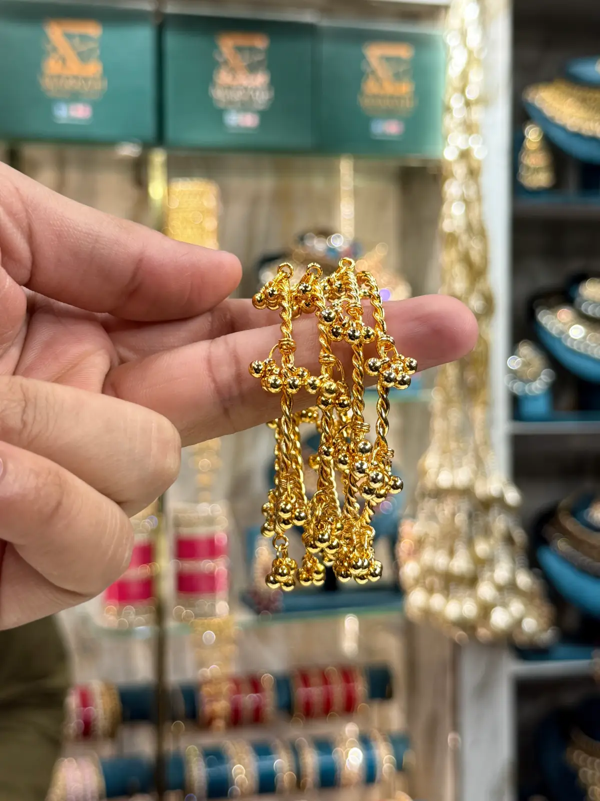 Kashmiri Rain Drop Kara Set – 4 Pieces