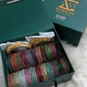 Deal 6 – Royal Wedding Luxe Bangle Set (Gold & Pearl Edition)